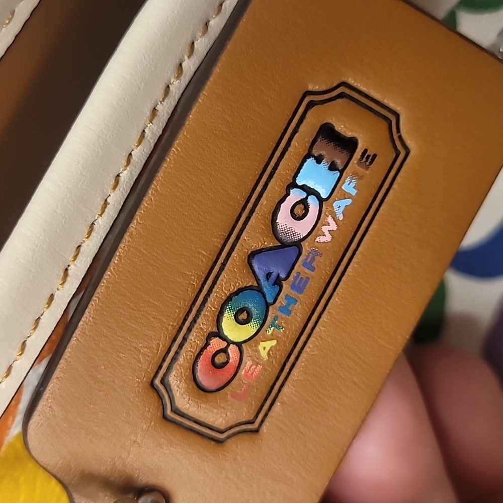 Coach Rainbow Bag, New with Tags - Picture 16 of 16
